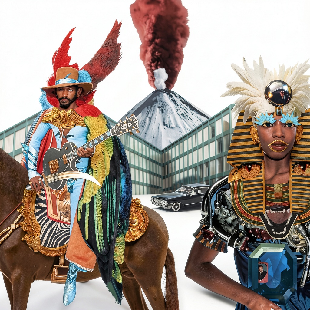 Rhino Warner Records vinyl album on a turntable