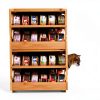 Coanto Upgraded Cat Food Organizer, Cat Food Can Organizer, Can Organizer for Pantry, Cat Food Storage, Bamboo, Holds 36 (3oz) Cans-5