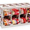 Shelf Reliance Cansolidator Pantry Plus Stackable 60‑Can Organizer-0